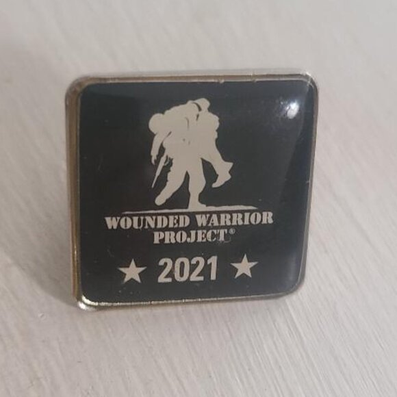 Wounded Warrior Project 2021 Lapel Pin Tie Tack Brooch - USA American Veteran - Picture 2 of 4